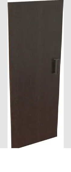 Дверь из ЛДСП к узкому стеллажу К-974. Ф Венге в Кургане - kurgan.katalogmebeli.com | фото