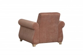 Кресло для отдыха "Порто" (велюр киви корица / микровельвет крем) в Кургане - kurgan.katalogmebeli.com | фото 6