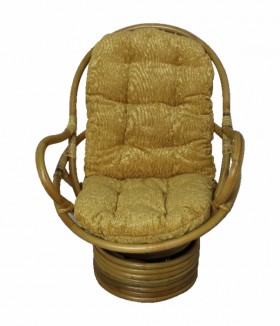 SWIVEL ROCKER кресло-качалка, ротанг №4 в Кургане - kurgan.katalogmebeli.com | фото 1