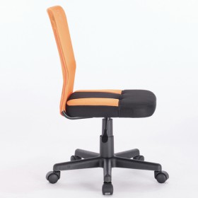 Кресло компактное BRABIX Smart MG-313 (черный, оранжевый) в Кургане - kurgan.katalogmebeli.com | фото 2