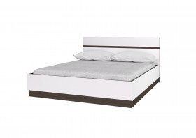 Кровать 1,6м Вегас (Венге/Белый) в Кургане - kurgan.katalogmebeli.com | фото
