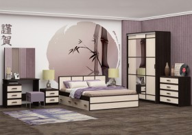 Модульная спальня Сакура в Кургане - kurgan.katalogmebeli.com | фото