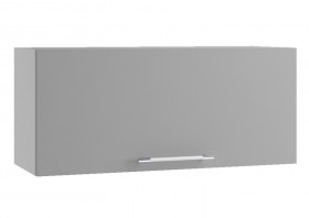 Ройс ПГ 800 Шкаф верхний горизонтальный (Графит софт/корпус Серый) в Кургане - kurgan.katalogmebeli.com | фото
