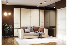 Шкаф-кровать с диваном Злата в Кургане - kurgan.katalogmebeli.com | фото